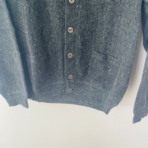Peru Unlimited Alpaca Men’s Buttondown Gray Cardigan size L j - Picture 4 of 11